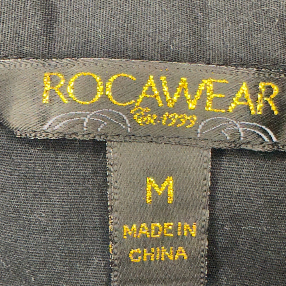 Girls Rocawear black button down - Picture 2 of 3